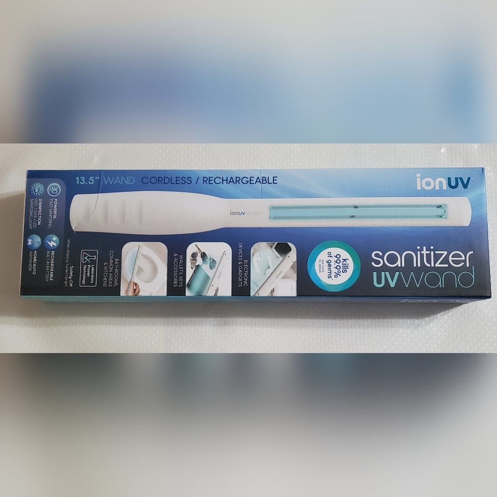 IonUV Pro cordless rechargable Sanitizing Wand‎ new